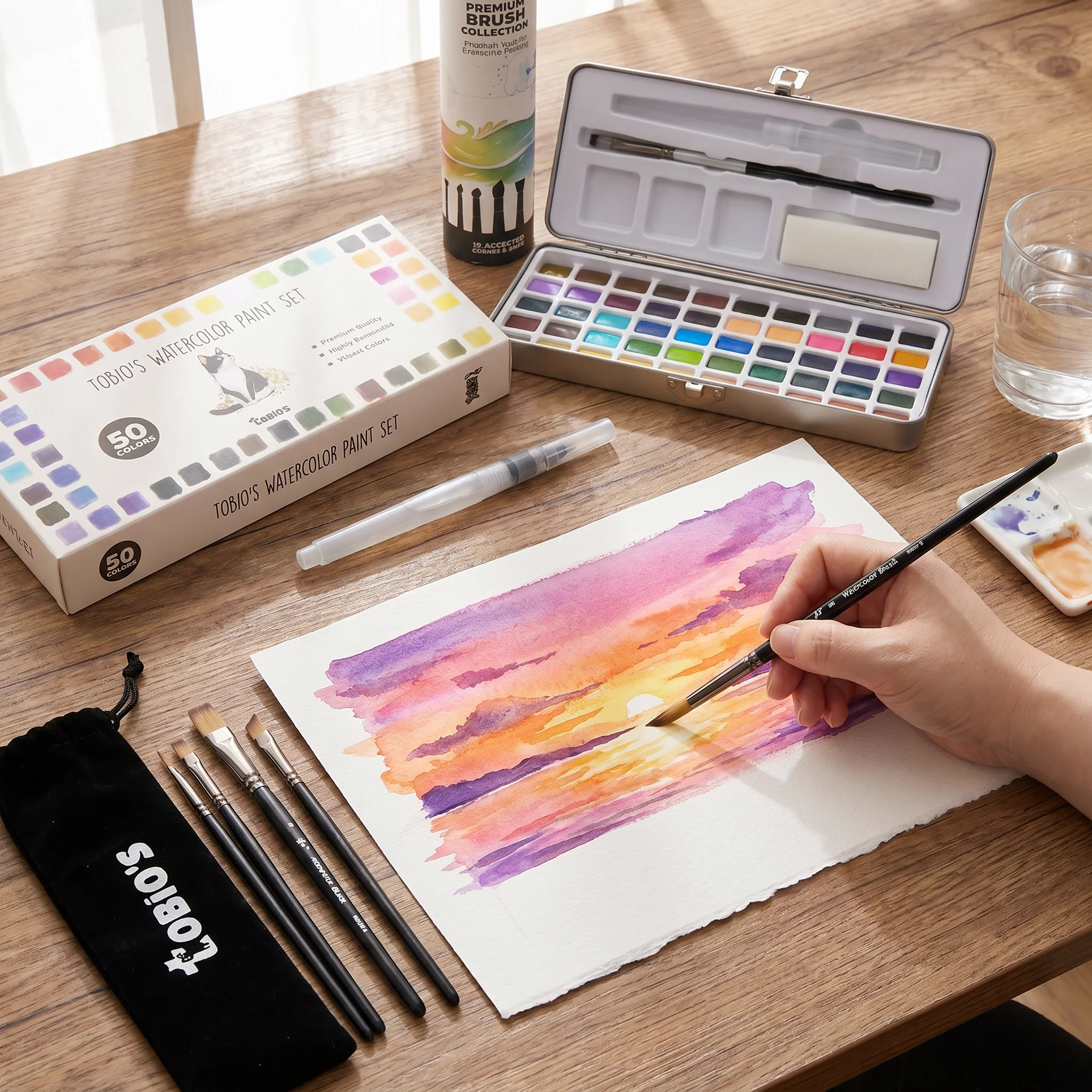 All-In-One Premium Watercolor Set - Image 4