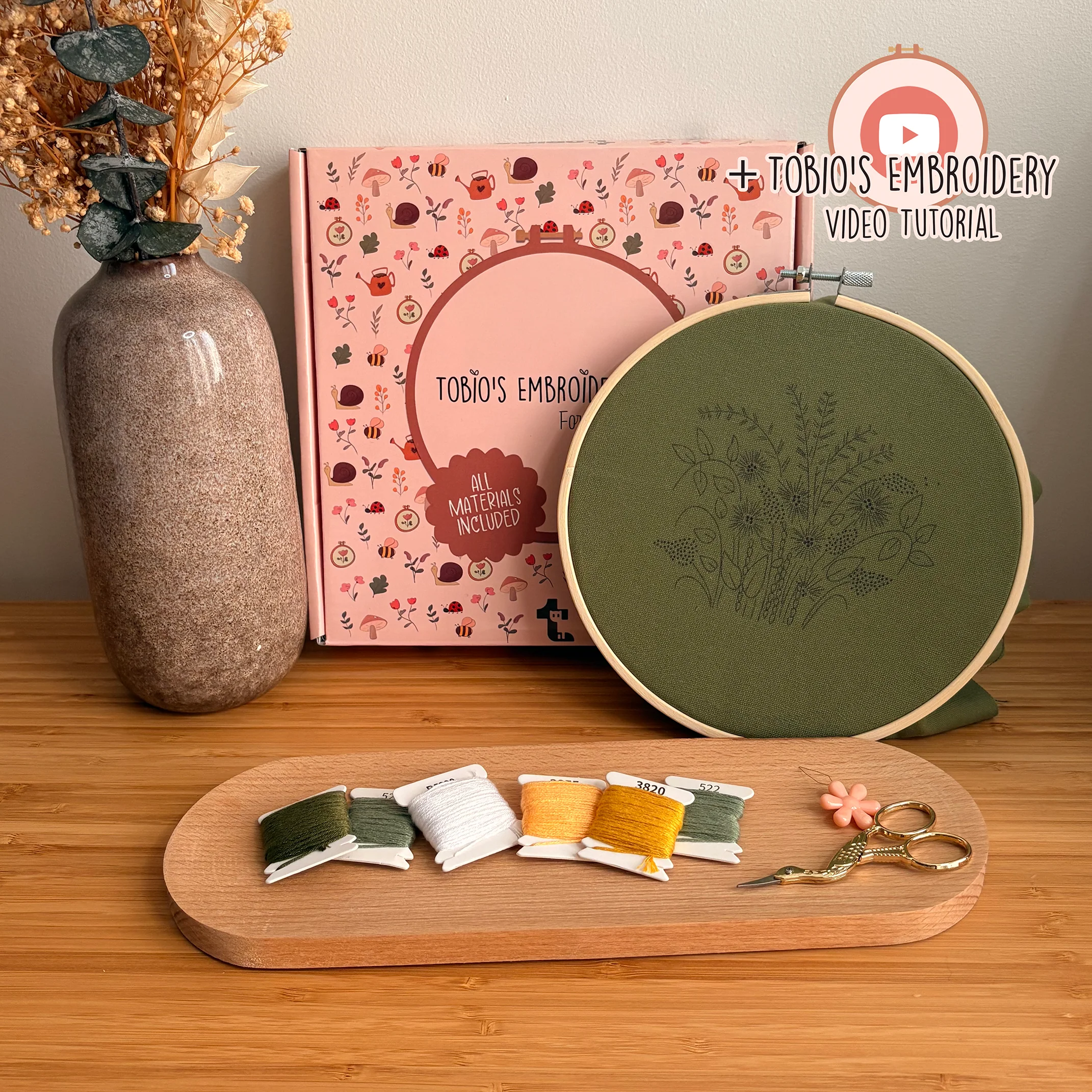 Forest of Calm - Embroidery Kit - Image 3
