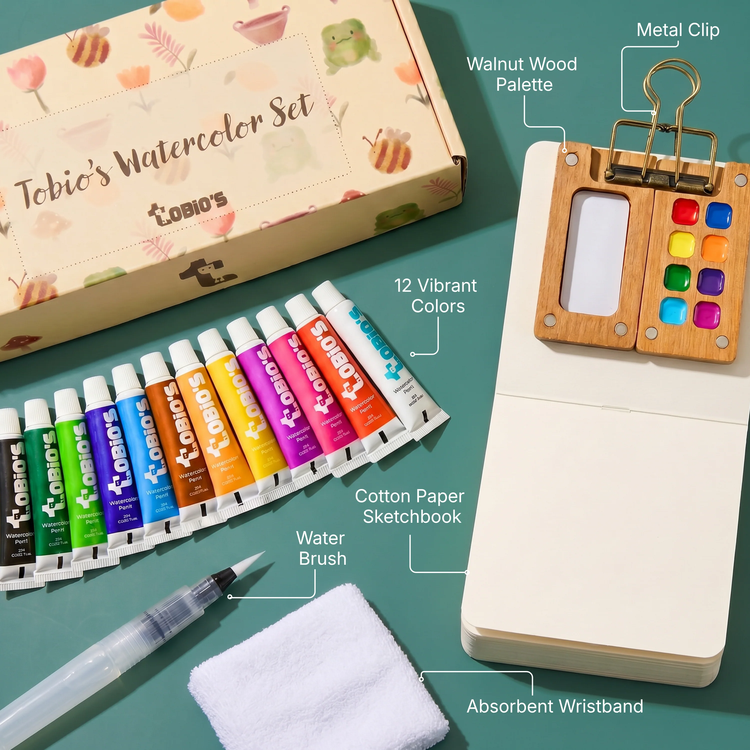 Tobio's™ Watercolor Kit - Image 8